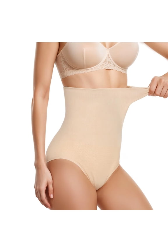 Shapewear for Women Tummy Control Body Shaper Tummy Control Panty Underwear Comfort Slimming Briefs High-Waisted Spanks