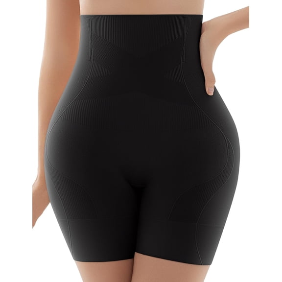 Shapewear for Women Tummy Control, High Waisted Body Shaper Shorts Butt Lifting Thigh Slimmer Shapewear Under Dress