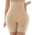 thumbnail image 1 of Shapewear for Women Tummy Control, High Waisted Body Shaper Shorts Butt Lifting Thigh Slimmer Shapewear Under Dress, 1 of 6