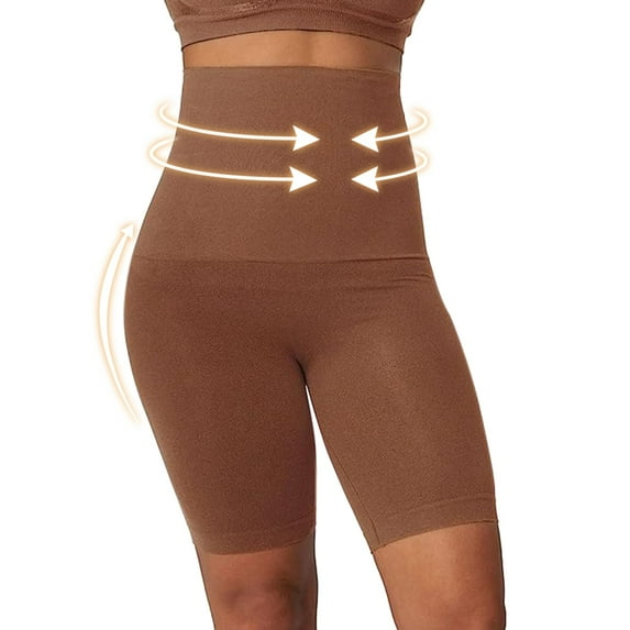 Shapewear for Women Tummy Control High Waisted Shorts Thigh Slimming Underwear Under Shorts for Dresses Firm Control Shaping Thong