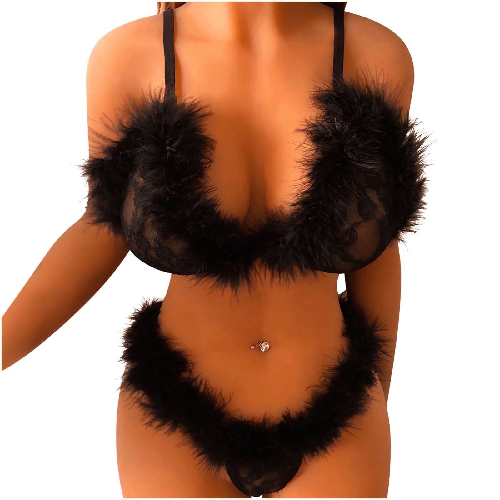 Shapewear for Women Tummy Control Matching Family Swimsuits Women Sexy  Lingerie Lace Corset Solid Mesh Underwire Sleepwear Underwear Set -  Walmart.com