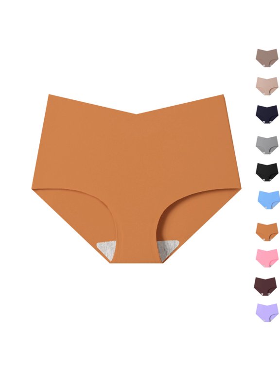 Shapewear for Women Tummy Control Panties - Mid Body Shaper Seamless Briefs Compression Underwear Soft Girdle Panty Ginger XS