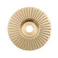 thumbnail image 1 of Shaping 4 Inch Wood Carving Disc For Angle Grinder With 5/8-inch Arbor Wood Shaping Disc Angle Grinding Wheel  Tool Wood Cutting Shaper, 1 of 6