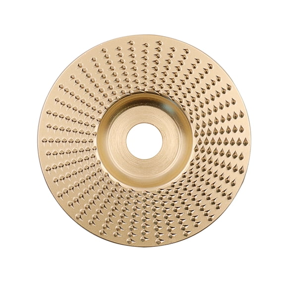 Shaping 4 Inch Wood Carving Disc For Angle Grinder With 5/8-inch Arbor Wood Shaping Disc Angle Grinding Wheel Tool Wood Cutting Shaper