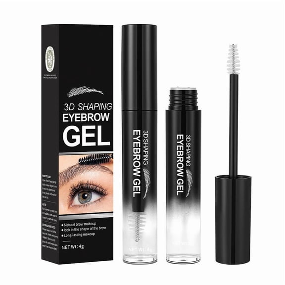 Shaping Eyebrow Gel Transparent Colorless Natural Gel Plastic Eyebrow Cream 3D