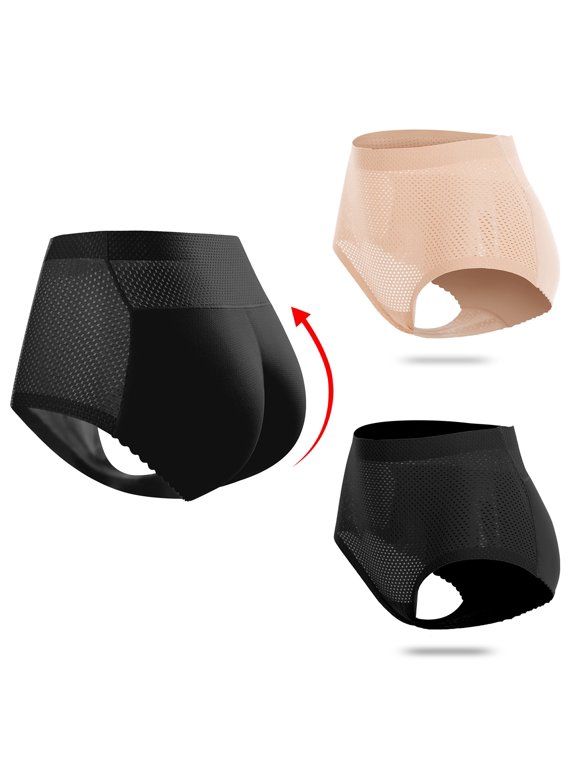 Shaping Panties For Women High Waist Seamless wiht Padded Butt Lift Comfort Invisible Simple Minimalist Underwear Panties
