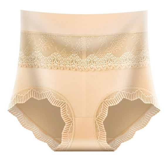 Shaping Panties for Women Clearance!Tbopshirt Womens Panties Briefs,Solid Briefs Ventilate Briefs High Waist Abdominal Underpants,Women's Hipsters Underwear,Gifts for Women,Big Holiday Savings Deals