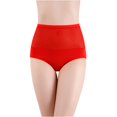 thumbnail image 1 of Shaping Panties for Women Tbopshirt Womens Panties Briefs,Solid High Waist Tummy Controlling Warm Underwear Briefs,Women's Hipsters Underwear,Gifts for Women, 1 of 4