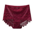 thumbnail image 1 of Shaping Panties for Women Tbopshirt Womens Panties Briefs,Solid High Waisted Lace Tight and Breathable Underwear Panties,Women's Hipsters Underwear,Gifts for Women, 1 of 3