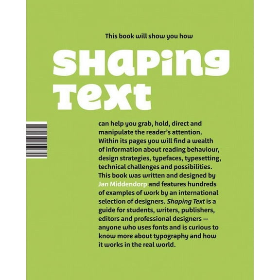 Shaping Text (Paperback)