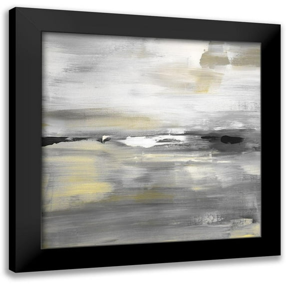 Shapiro, Judith 12x12 Black Modern Framed Museum Art Print Titled - Morning Mirage