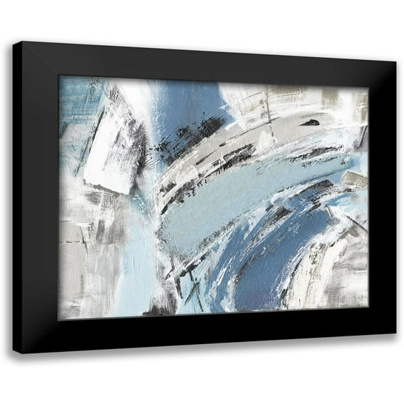 Shapiro, Judith 14x12 Black Modern Framed Museum Art Print Titled - Blue Mykonos