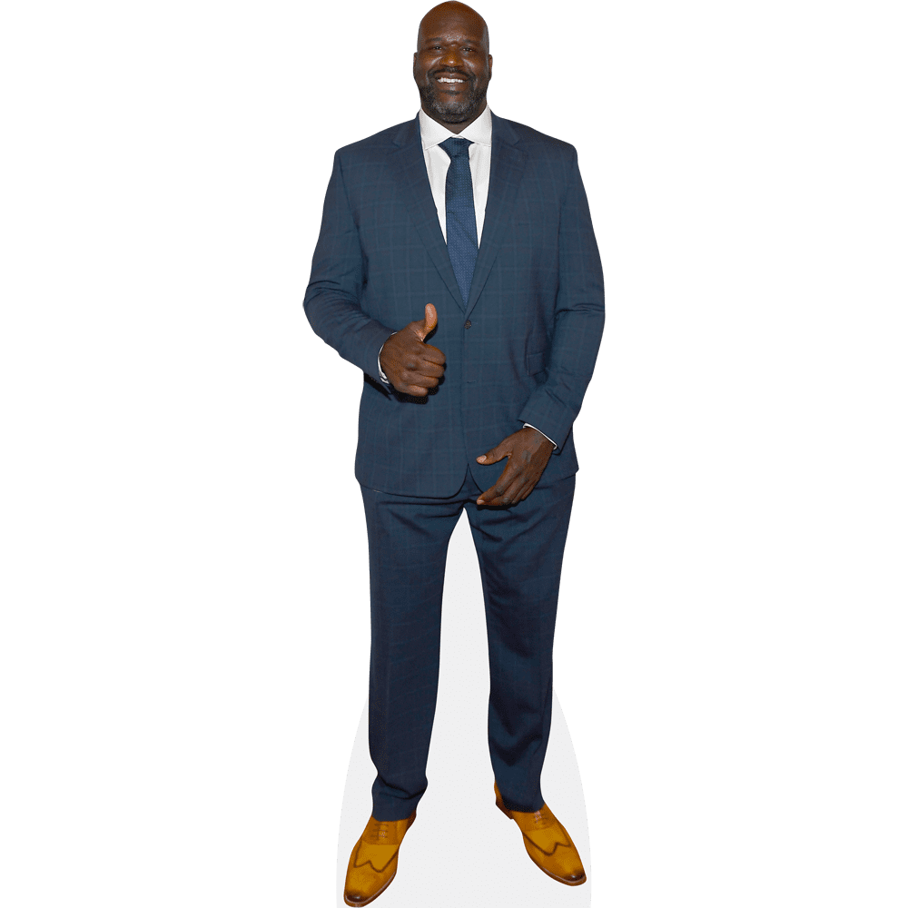 Shaquille O'Neal (Blue Suit) Lifesize Cardboard Cutout Standee