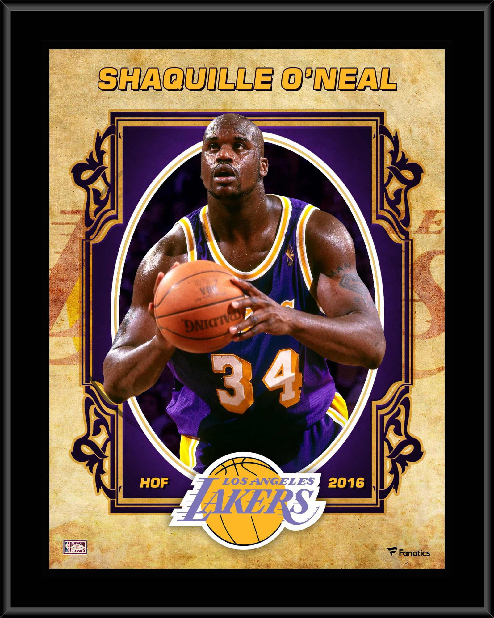 Los Angeles Lakers Shaquille O'Neal Fathead Life Size Removable Wall Decal