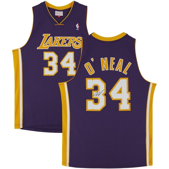 Shaquille O'Neal Los Angeles Lakers Autographed Mitchell & Ness Purple 1999-2000 Swingman Jersey - Fanatics Authentic Certified