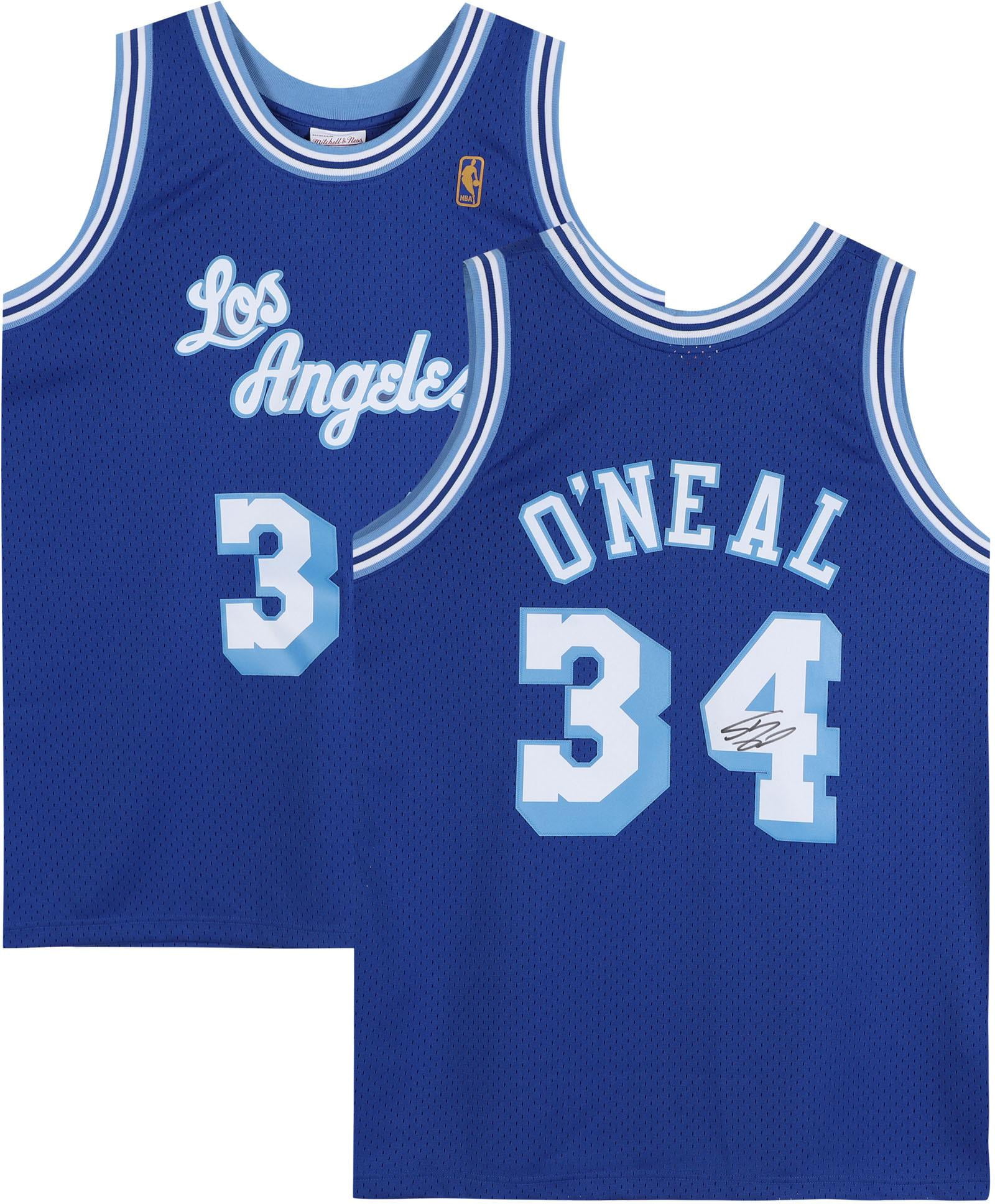Royal Blue Los Angeles Laker Jerseys Shaquille O'Neal Los Angeles