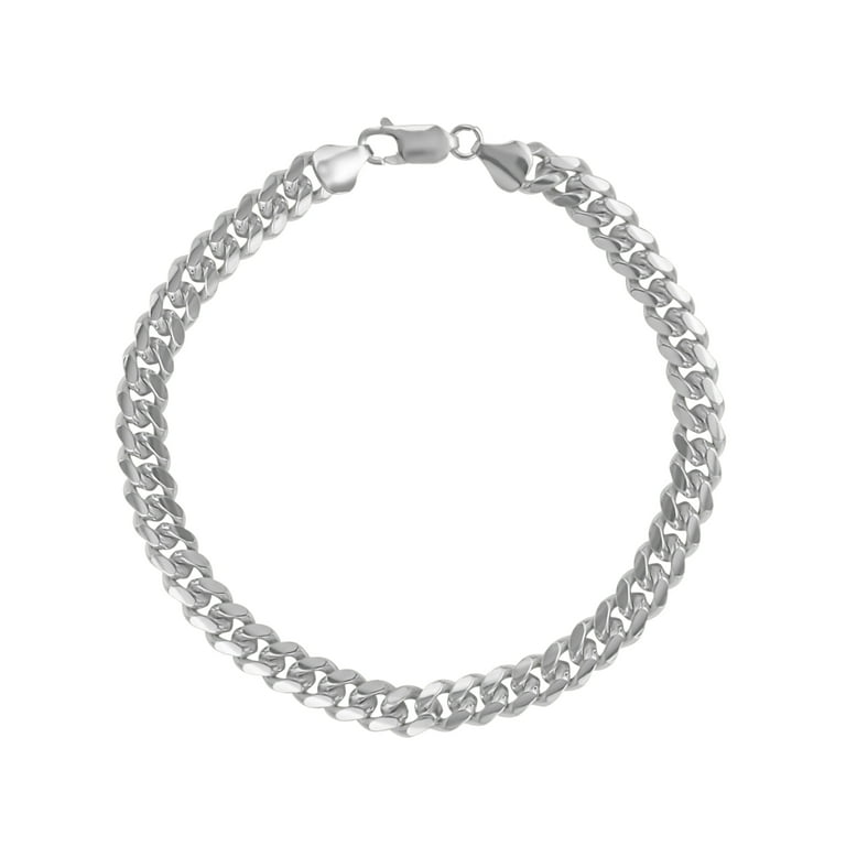 Mens silver deals bracelets walmart