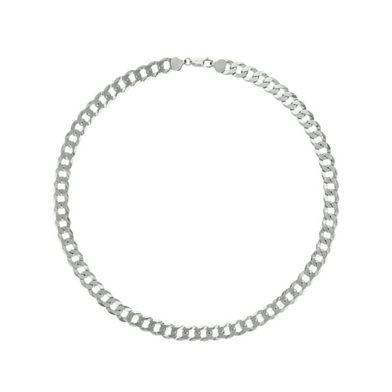 Shaquille O'Neal Men's Sterling Silver 20-inch Curb Necklace