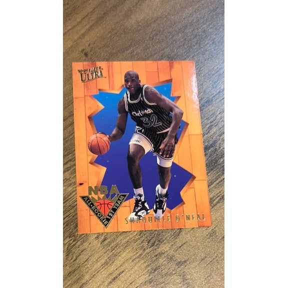 Shaquille O'Neal NBA Orlando Magic 1993-94 Ultra All-Rookie Team 5 trading card