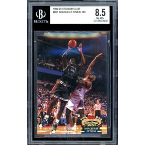 Shaquille O'Neal Rookie Card 1992-93 Stadium Club #201 BGS 8.5