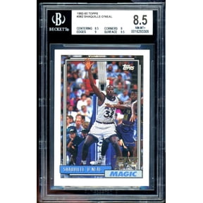 Shaquille O'Neal Rookie Card 1992-93 Topps #362 BGS 8.5