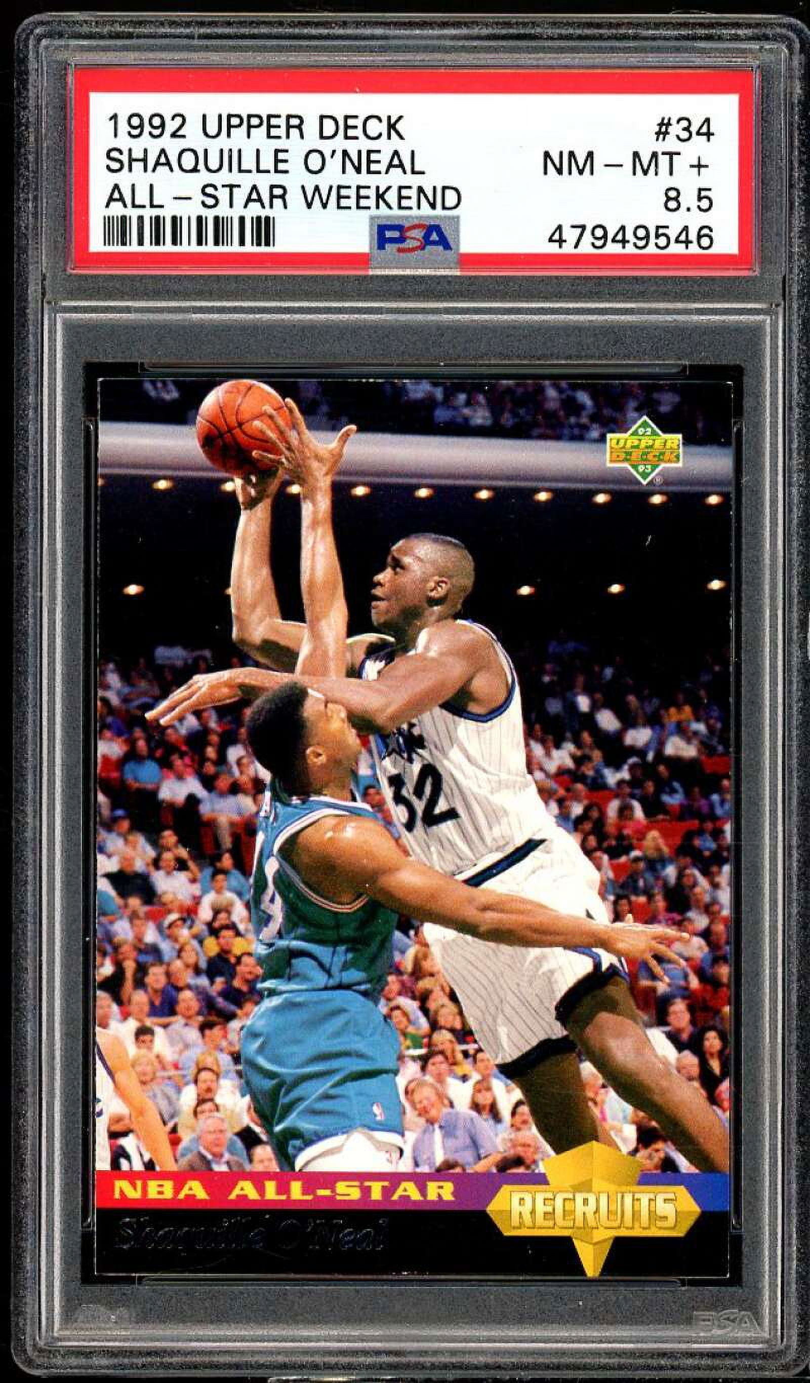 Shaquille O'Neal Rookie Card 1992-93 Upper Deck NBA All-Star