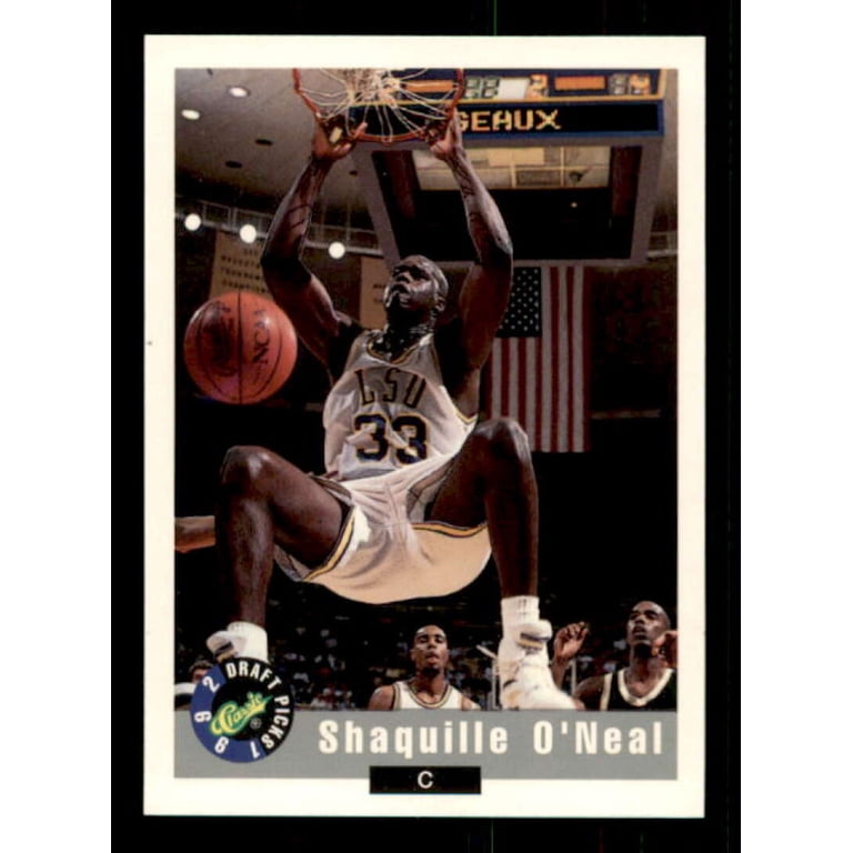 Shaquille O'Neal Rookie Card 1992 Classic #1 - Walmart.com Shaquille O'Neal Rookie Card 1992 Classic #1 - Walmart.com