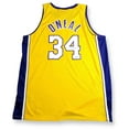 thumbnail image 1 of Shaquille O'Neal Signed Autographed Jersey Lakers Home Gold XXL JSA AX25326, 1 of 6