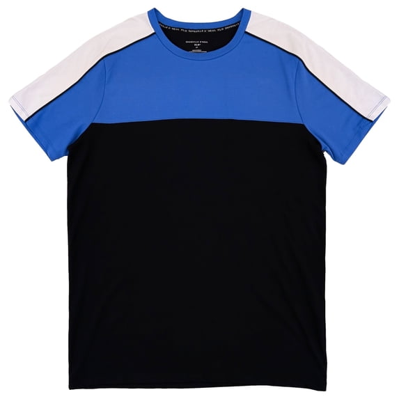 Shaquille O'Neal XLG Big & Tall Men's Black Blue White Short Sleeve T-Shirt 2XL