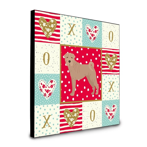Shar Pei #2 Love Artwork Wall Panel CK5894UP88