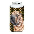 thumbnail image 1 of Shar Pei Candy Corn Halloween Tall Boy bottle sleeve Hugger  22 To 24 Oz., 1 of 1