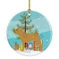 thumbnail image 1 of Shar Pei Merry Christmas Tree Ceramic Ornament, 1 of 3