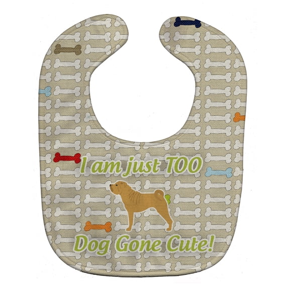 Shar Pei Merry Dog Gone Cute Baby Bib