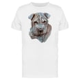 thumbnail image 1 of Shar Pei Painting T-Shirt Men -Image by Shutterstock, Male XX-Large, 1 of 2