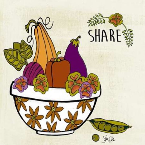 Share Harvest Canvas Art - Shanni Welsh (24 x 24)
