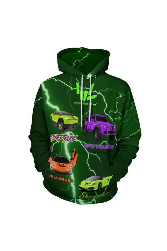 Share The Love Adult Sweater Pullover Sweatshirt Hoodies Long Sleeve Hooded Jackets Men Women