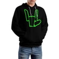 thumbnail image 1 of Share The Love Hoodies for Men Women, Unisex Pullover Hooded with Pocket, Adults Long Sleeve Hooded Sweatshirt, S-6XL, 1 of 8