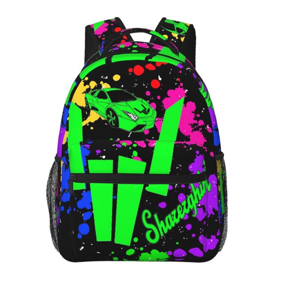 Share The Love Casual Backpack Lightweight Daypack Laptop Shoulders Bag Travel Hiking Camping