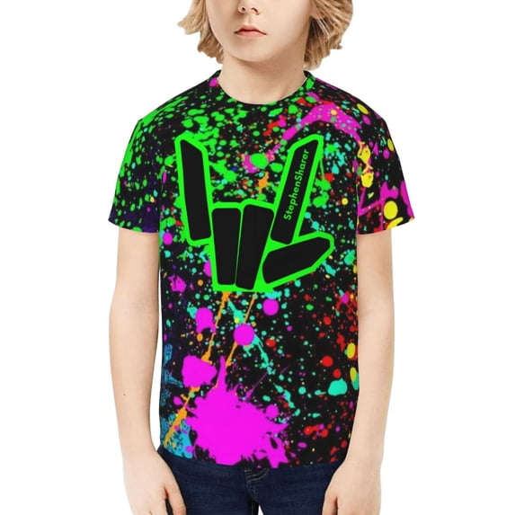 Share The Love T Shirt For Boys Girls, Funny Novelty T Shirt, Unisex Short Shirts For Daily Outdoor, Classic Fit, Crew Neck