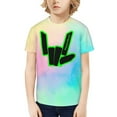 thumbnail image 1 of Share The Love T Shirt For Boys Girls, Funny Novelty T Shirt, Unisex Short Shirts For Daily Outdoor, Classic Fit, Crew Neck, 1 of 8