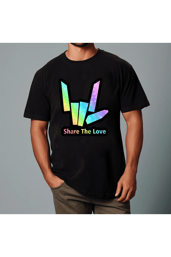 Share The Love The Stephen Sharer YouTuber Family Friendly Fan Unisex T-Shirt V80062, up to size 5XL