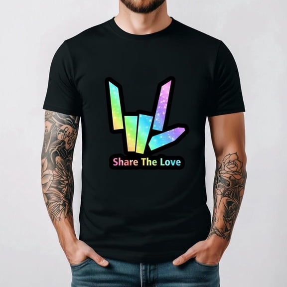 Share The Love The Stephen Sharer YouTuber Family Friendly Video Unisex T-Shirt, for men & women, up to size 5XL.