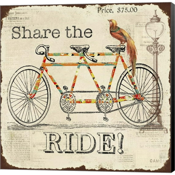 Share the Ride by Jean Plout, Canvas Wall Art