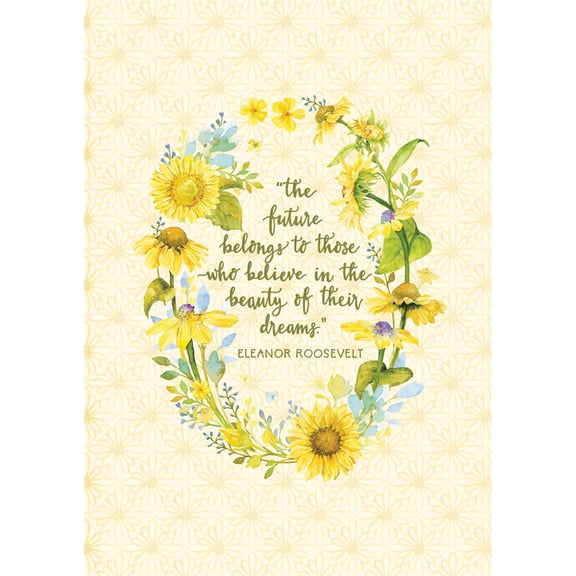 Shared Blessings Christian Congratulations Card with KJV Scripture, 1 Count, Believe in the Beauty of Dreams, Religious Inspirational Greetings