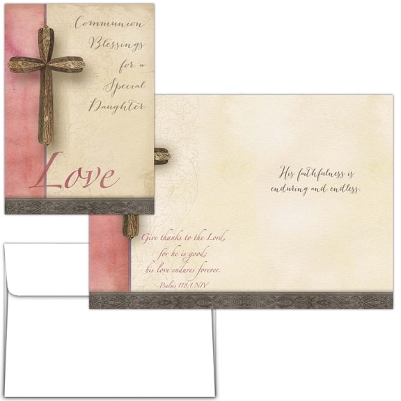 Shared Blessings Words for Worship Love Communion Card 1 Count