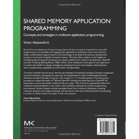 Pre-Owned Shared Memory Application Programming: Concepts and Strategies in Multicore Application Programming Paperback