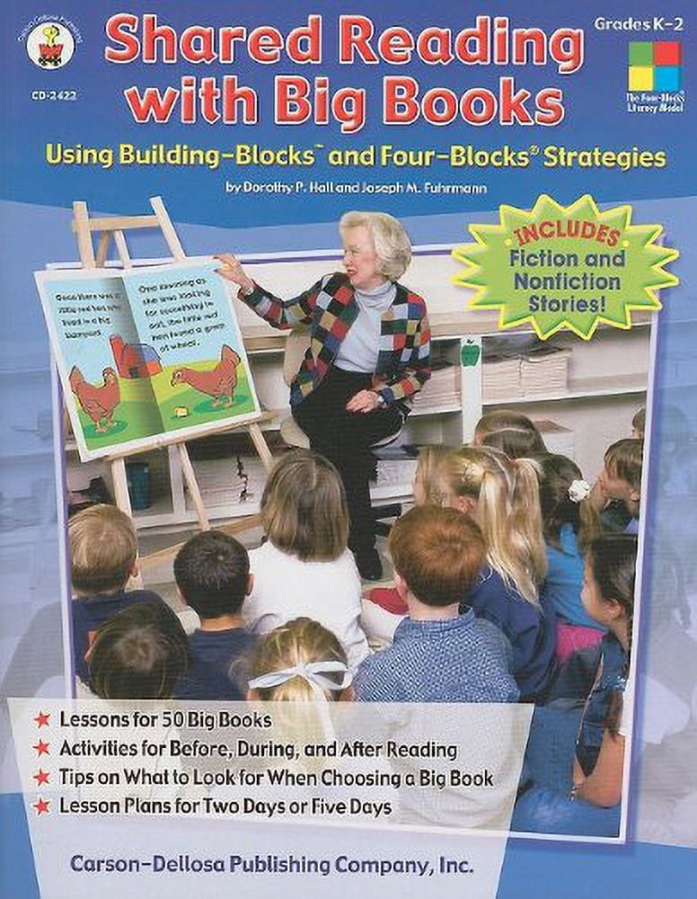 Pre-Owned Shared Reading with Big Books, Grades K-2: Lessons Using ...