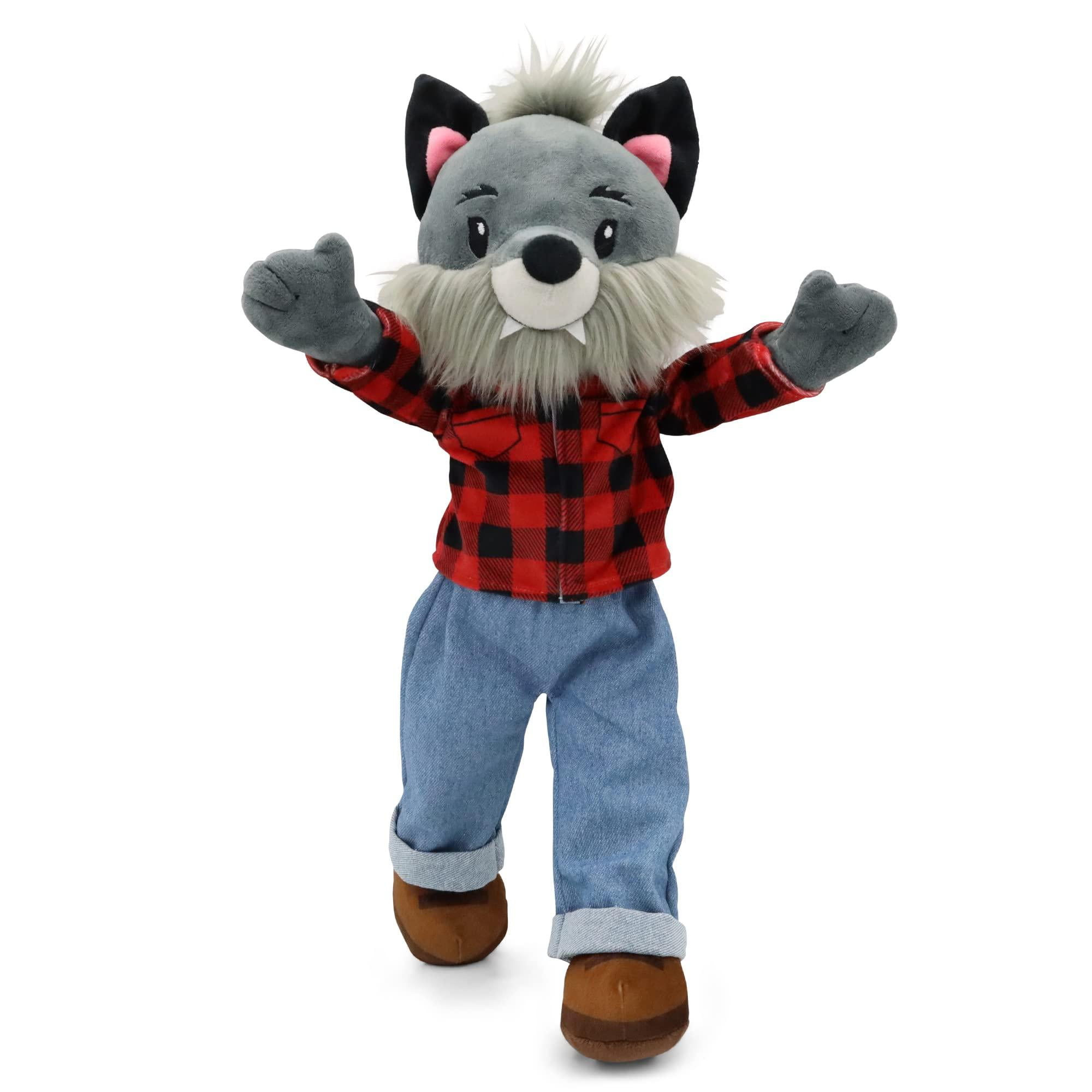 Sharewood Forest Friends 18 Inch Rag Doll Walter the Wolf - Walmart.com