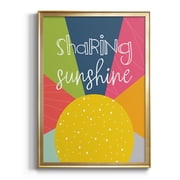 Sharing Sunshine Premium Framed Print - Ready to Hang