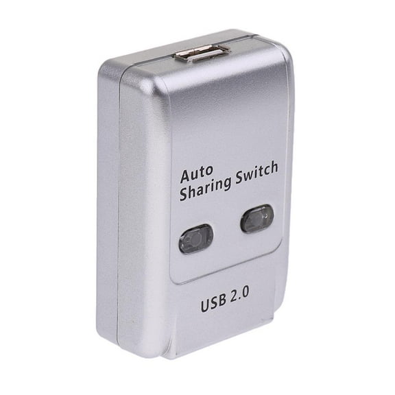 Sharing Switch Hub USB Switcher Hub Selector USB 2.0 Compatible with Icon Display for PC and MAC OS Systems